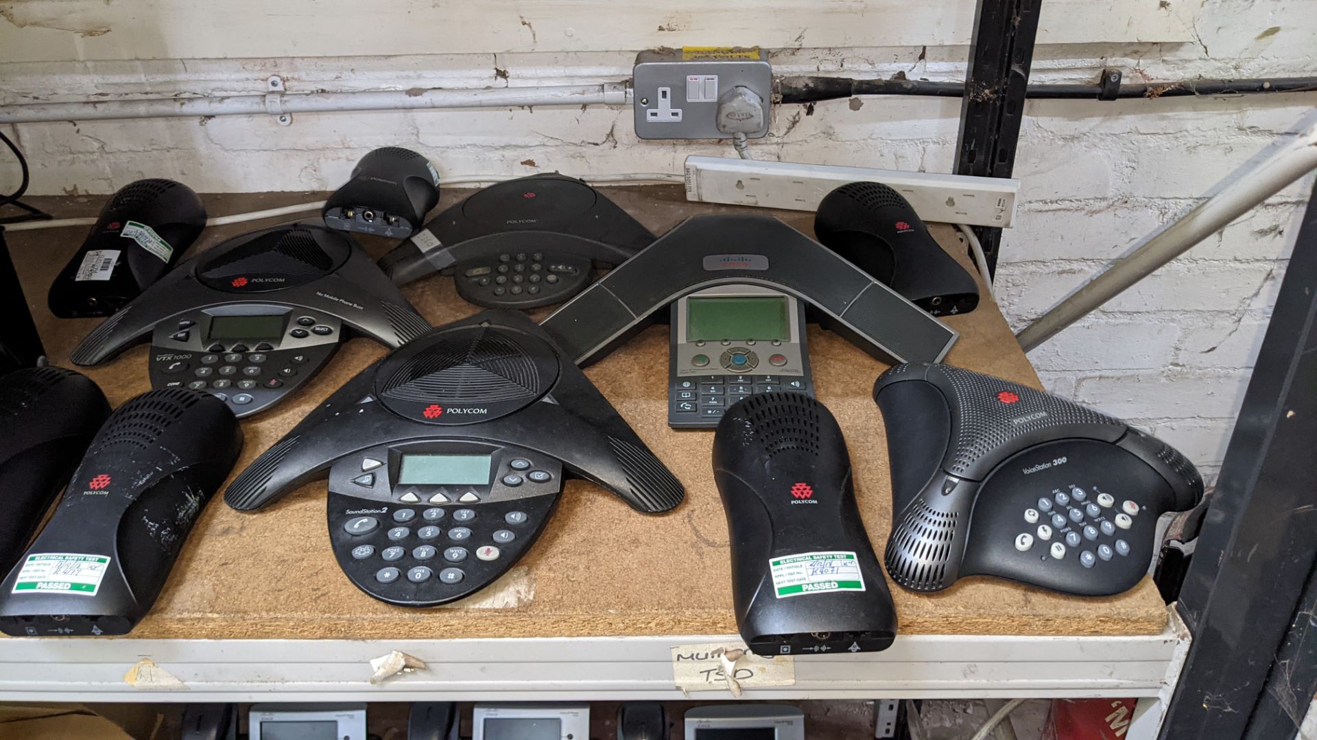 Contents of a bay of video conferencing equipment - Image 13 of 17