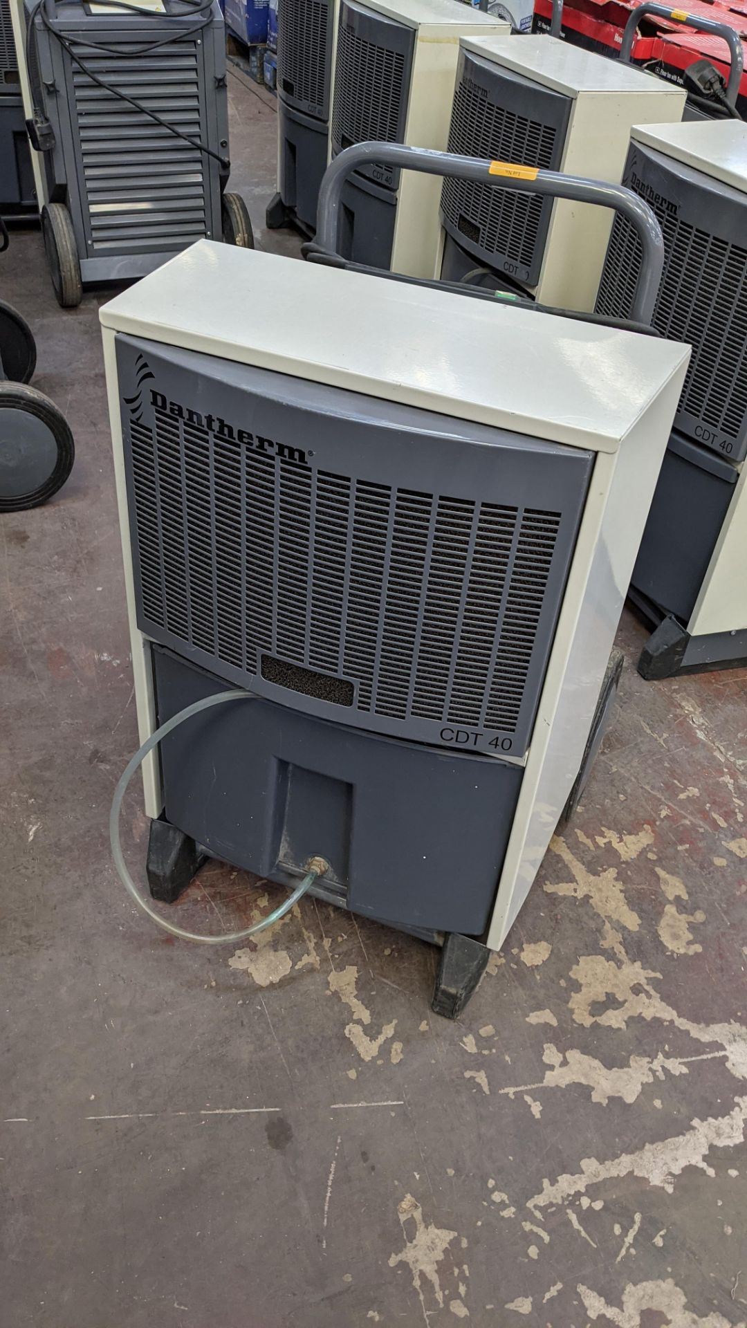 Dantherm model CDT40 dehumidifier. 7,663 recorded hours