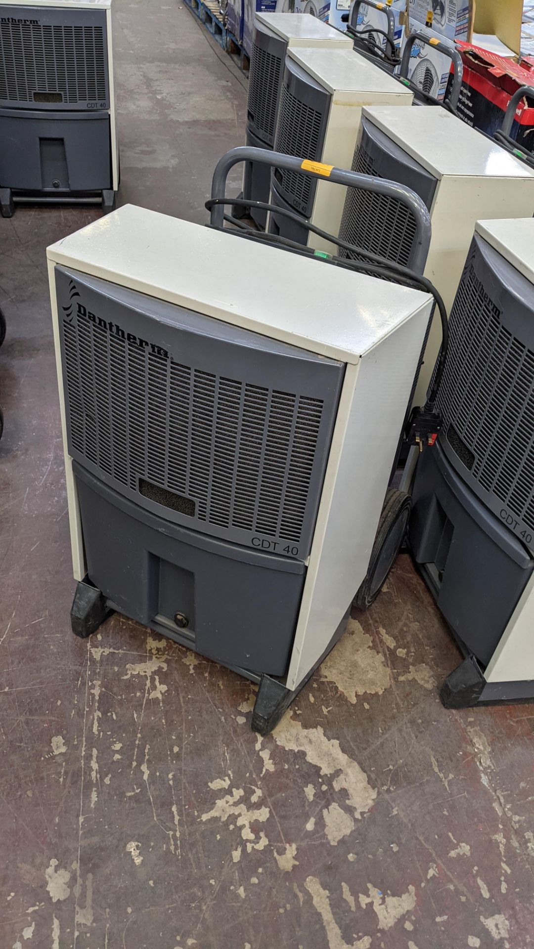 Dantherm model CDT40 dehumidifier. 8,898 recorded hours