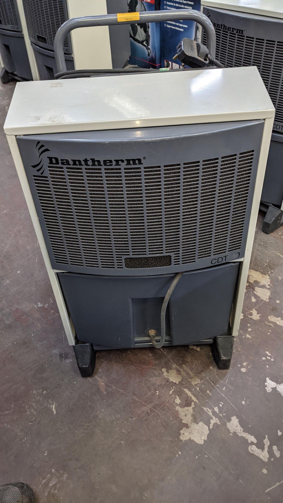 Dantherm model CDT40 dehumidifier. 7,552 recorded hours