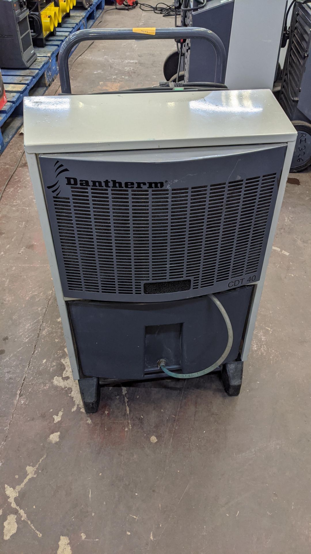 Dantherm model CDT40 dehumidifier. 10,964 recorded hours