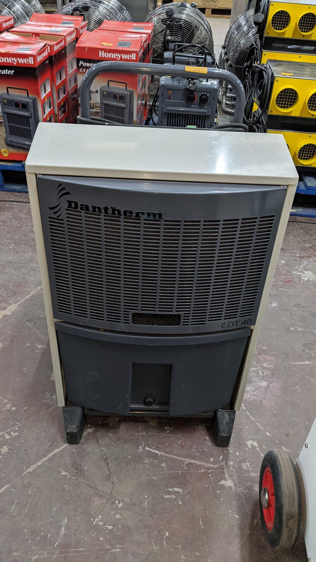 Dantherm model CDT40 dehumidifier. 9,888 recorded hours