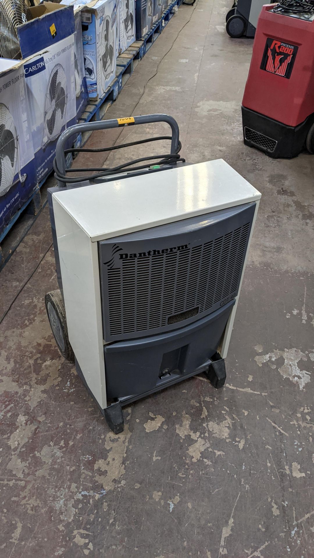 Dantherm model CDT40 dehumidifier. 11,783 recorded hours