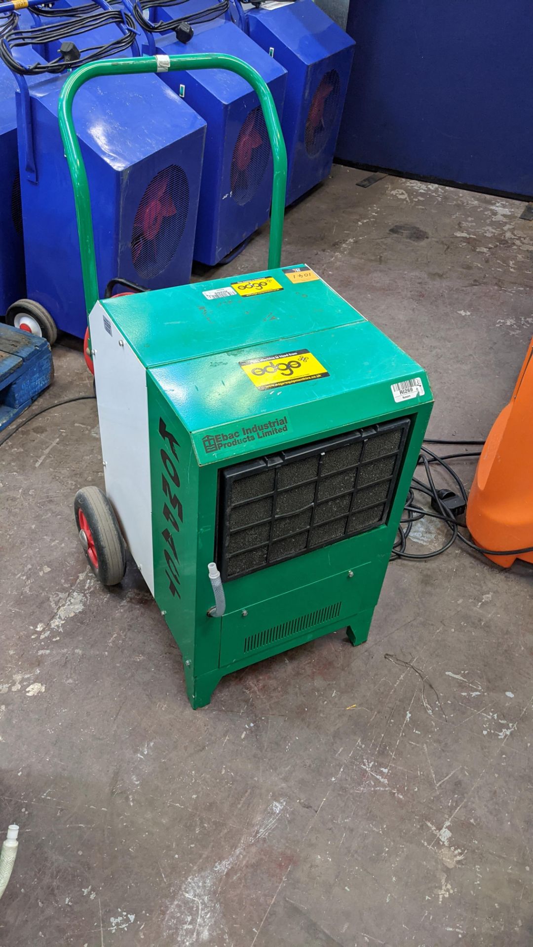 Ebac Industrial Products Limited Kompact industrial dehumidifier. 7,489 recorded hours