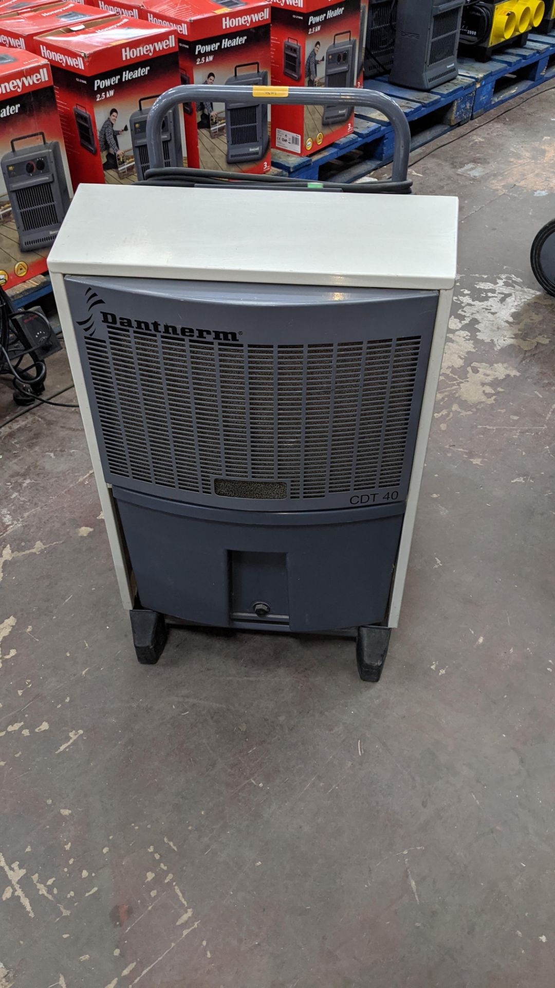 Dantherm model CDT40 dehumidifier. 9,498 recorded hours