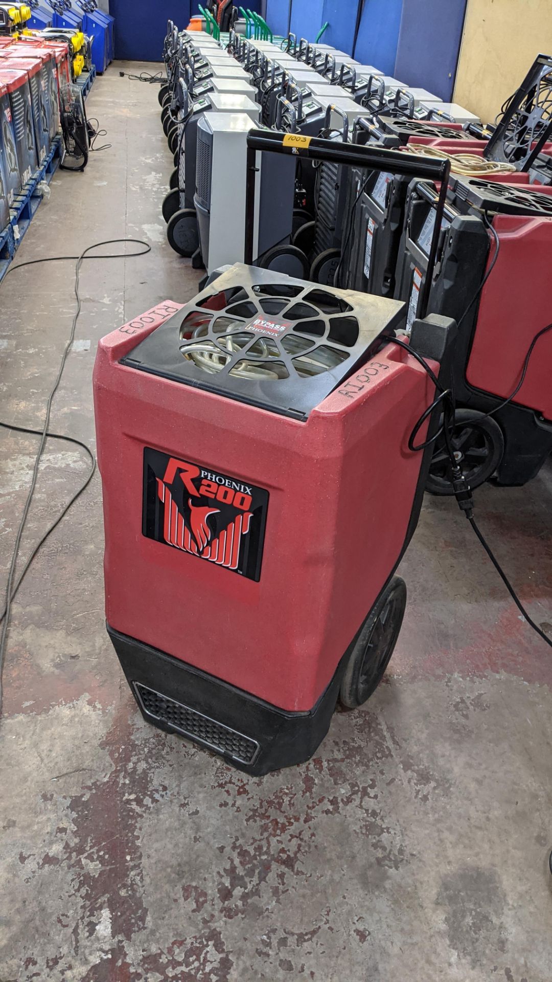 Phoenix R200 dehumidifier. Using BYPASS Technology. 2,353 recorded hours - Image 2 of 14