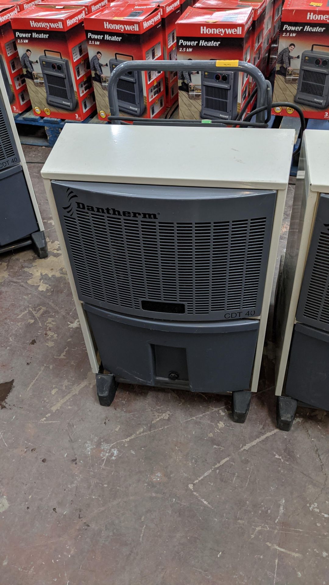 Dantherm model CDT40 dehumidifier. 6,338 recorded hours