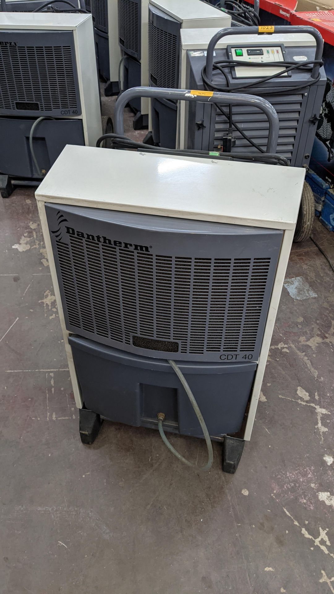 Dantherm model CDT40 dehumidifier. 11,573 recorded hours