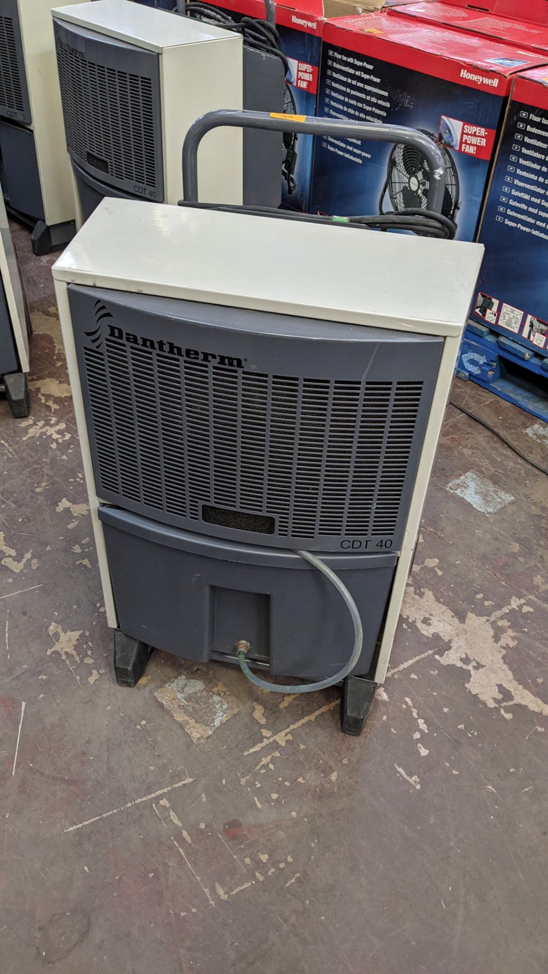 Dantherm model CDT40 dehumidifier. 9,353 recorded hours