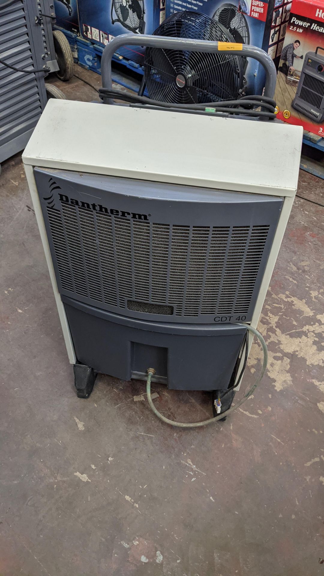 Dantherm model CDT40 dehumidifier. 9,845 recorded hours