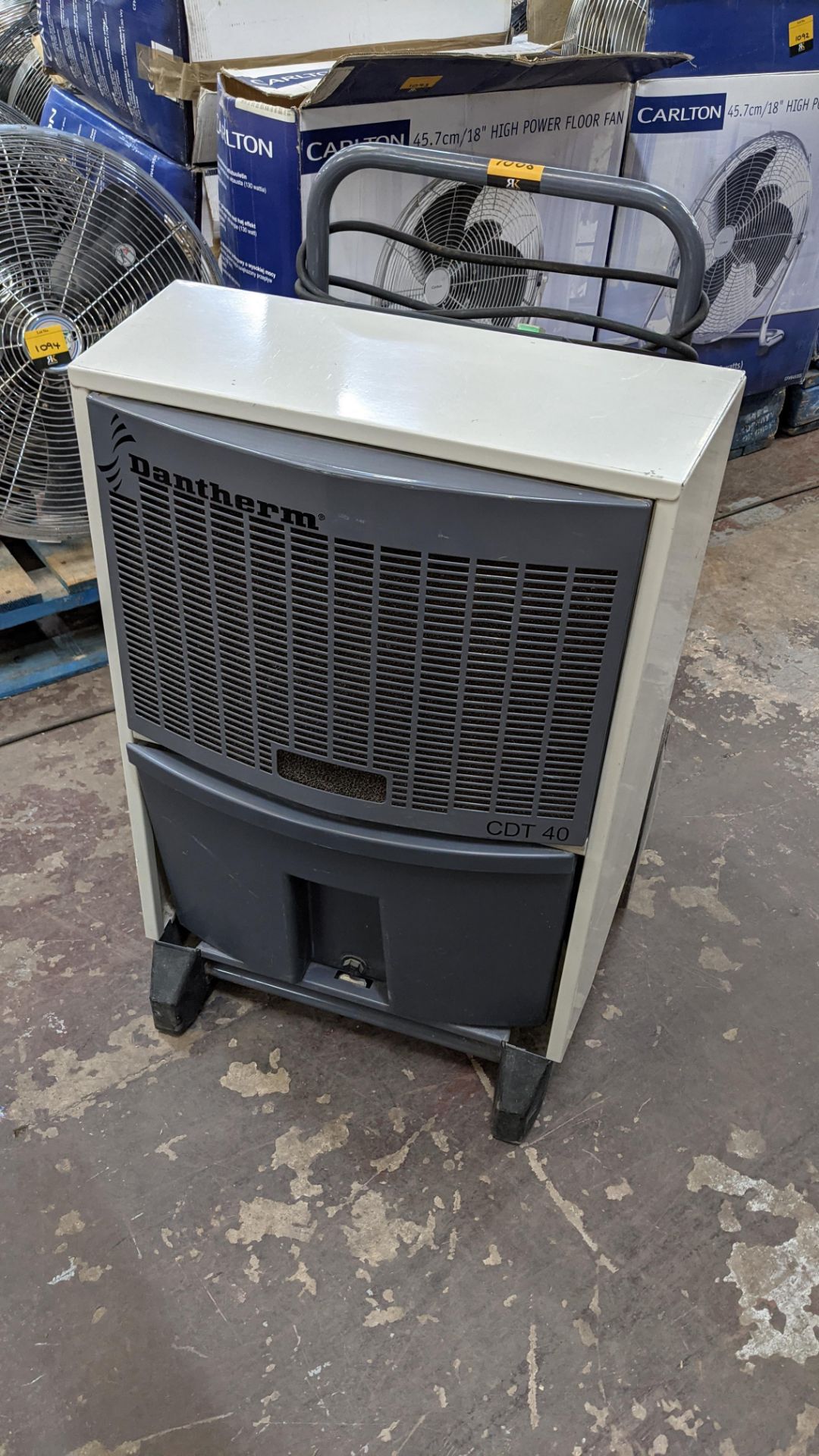 Dantherm model CDT40 dehumidifier. 11,783 recorded hours - Image 4 of 12