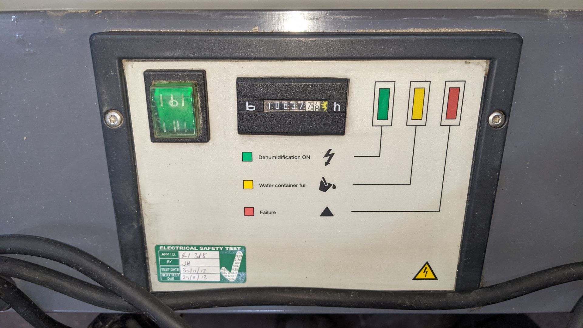 Dantherm model CDT40 dehumidifier. 10,837 recorded hours - Image 8 of 11