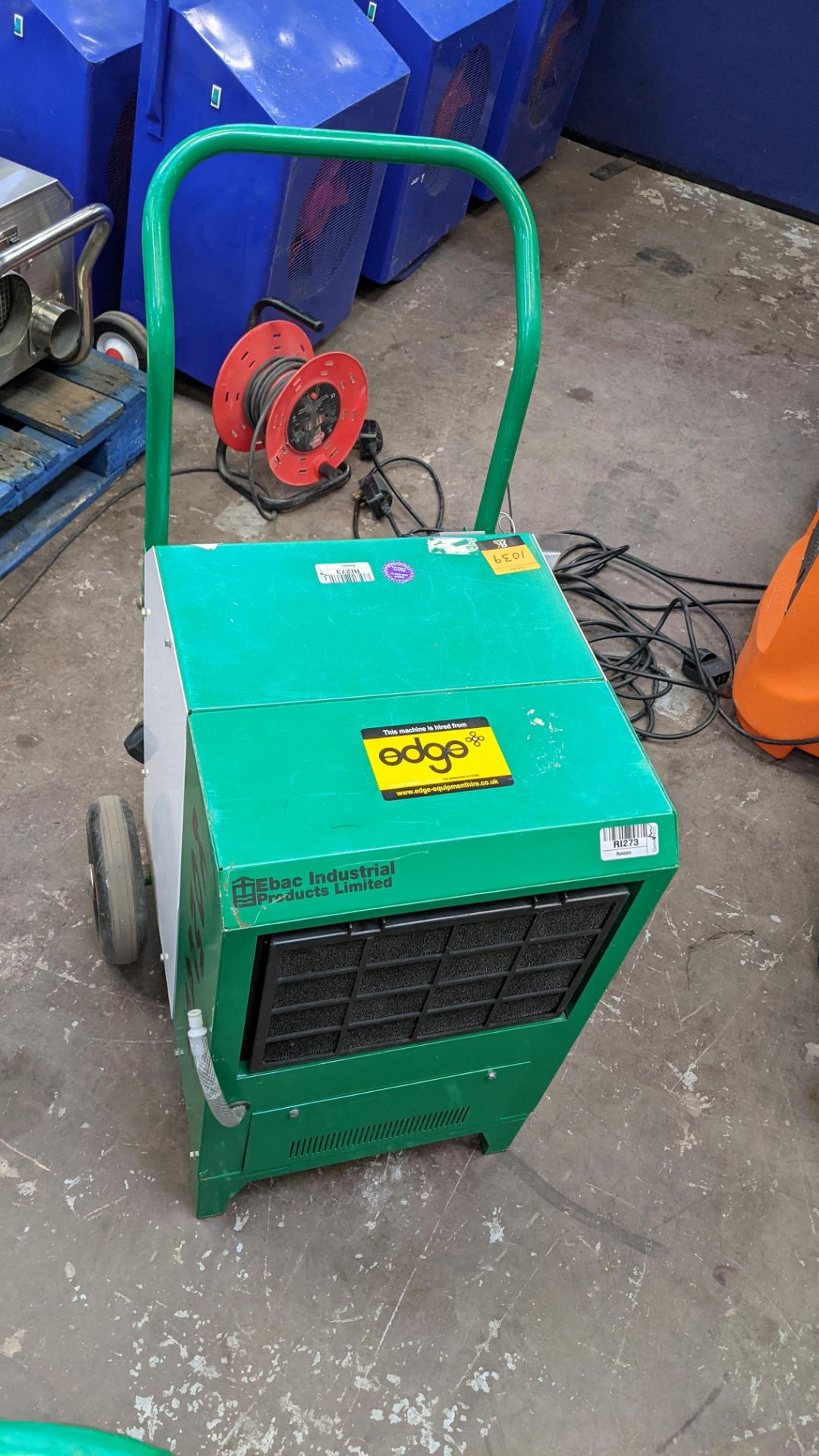 Ebac Industrial Products Limited Kompact industrial dehumidifier. 6,288 recorded hours - Image 4 of 10