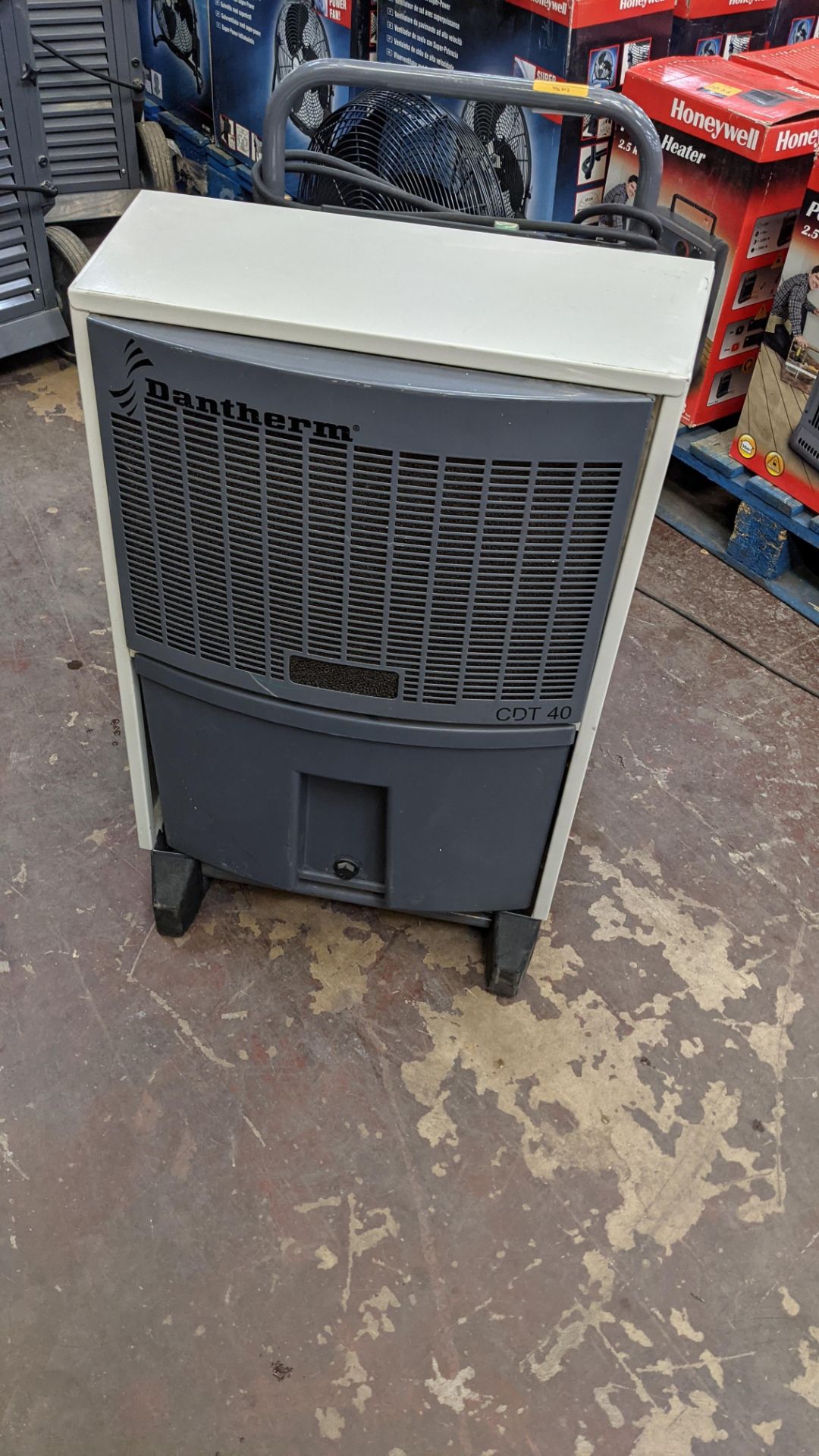 Dantherm model CDT40 dehumidifier. 5,254 recorded hours