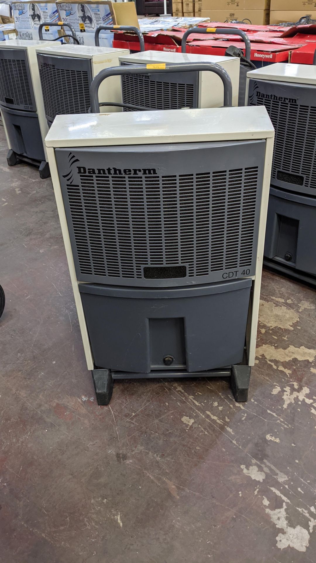 Dantherm model CDT40 dehumidifier. 8,061 recorded hours