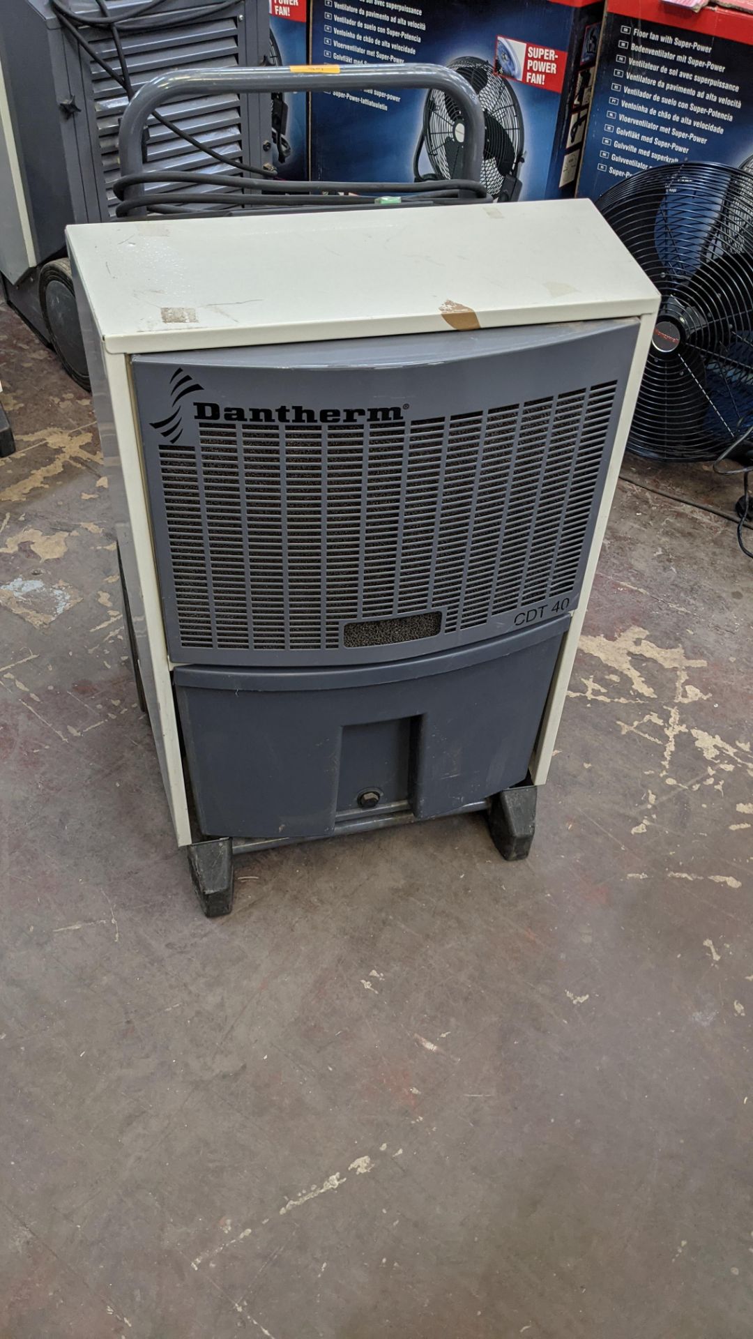 Dantherm model CDT40 dehumidifier. 8,983 recorded hours