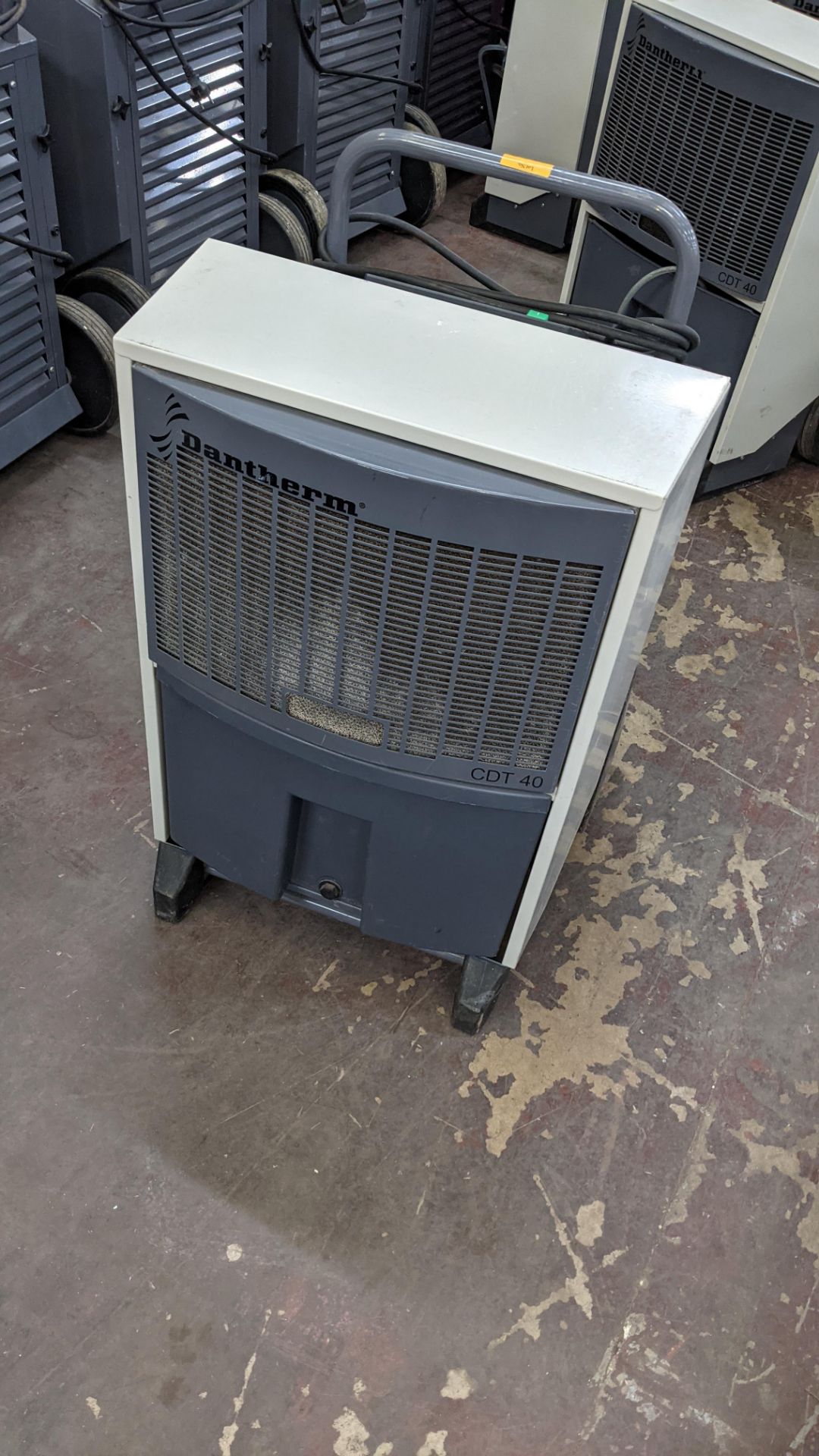 Dantherm model CDT40 dehumidifier. 11,296 recorded hours