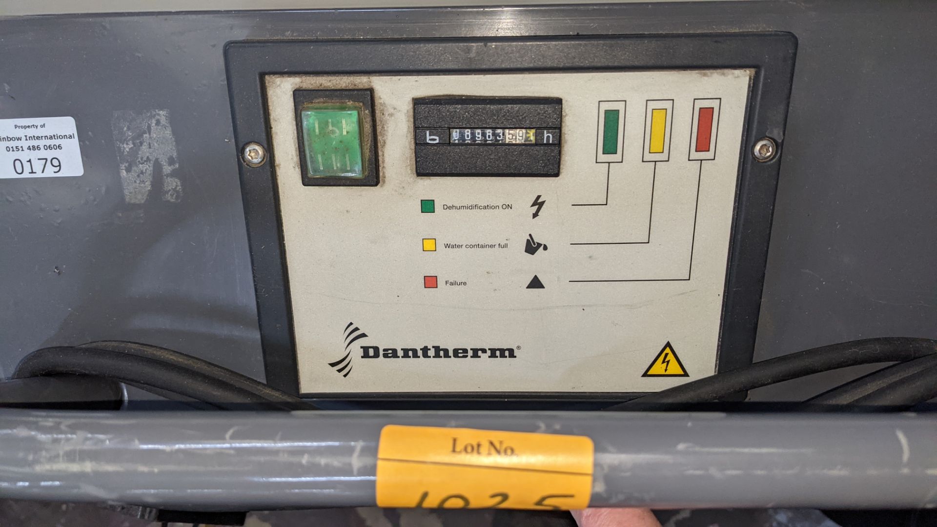 Dantherm model CDT40 dehumidifier. 8,983 recorded hours - Image 7 of 11