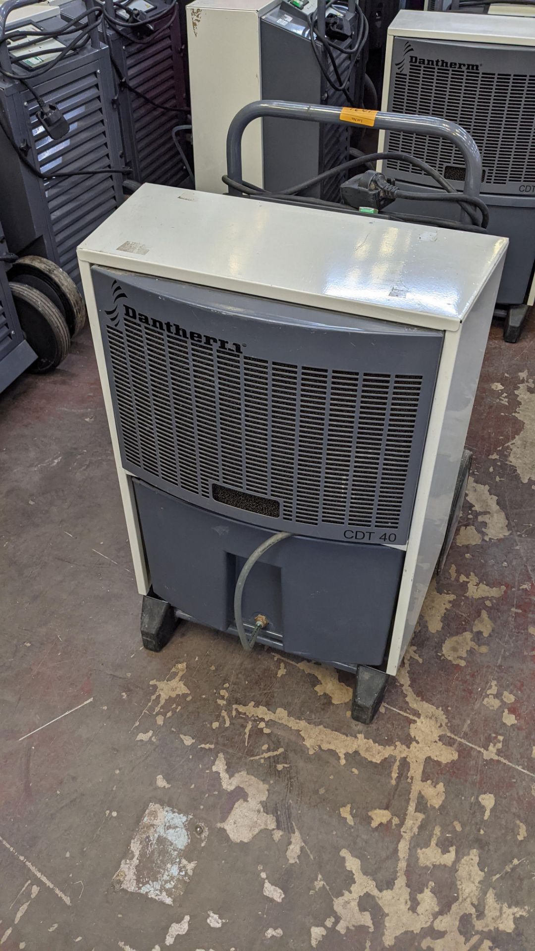 Dantherm model CDT40 dehumidifier. 9,342 recorded hours