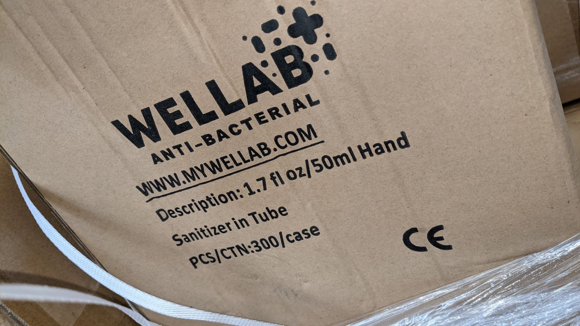 9,600 tubes of Wellab anti-bacterial alcohol based hand sanitiser. Each tube holds 50ml. 75% ethan - Image 7 of 9