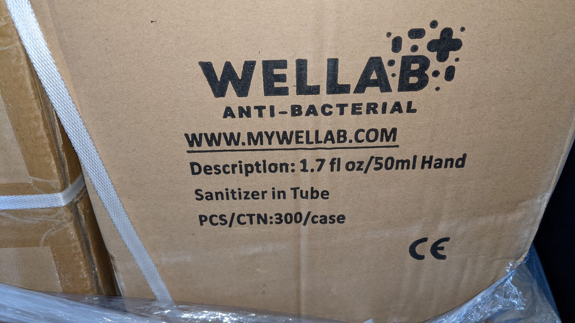 9,600 tubes of Wellab anti-bacterial alcohol based hand sanitiser. Each tube holds 50ml. 75% ethan - Image 8 of 9