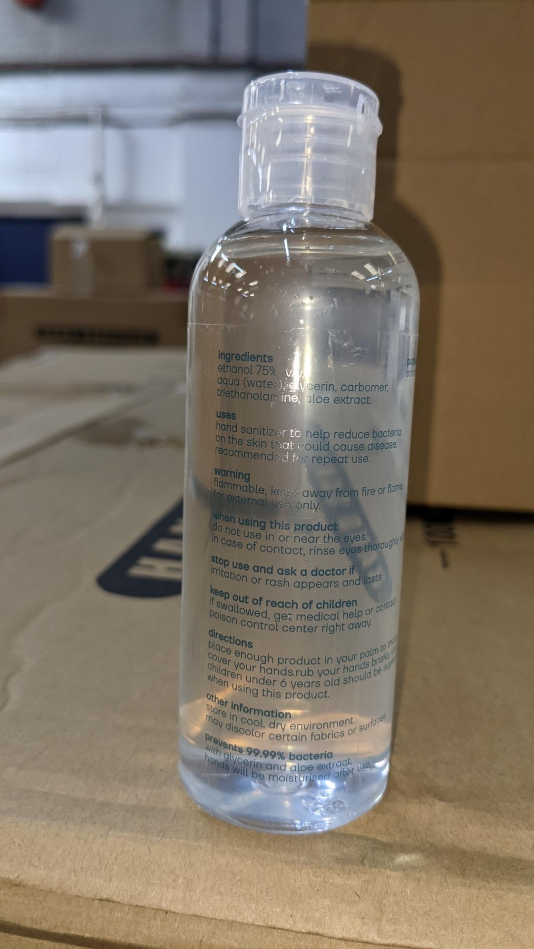 4,320 bottles of Renew anti-bacterial alcohol based hand sanitiser. Each bottle holds 100ml. 75% e - Image 7 of 10