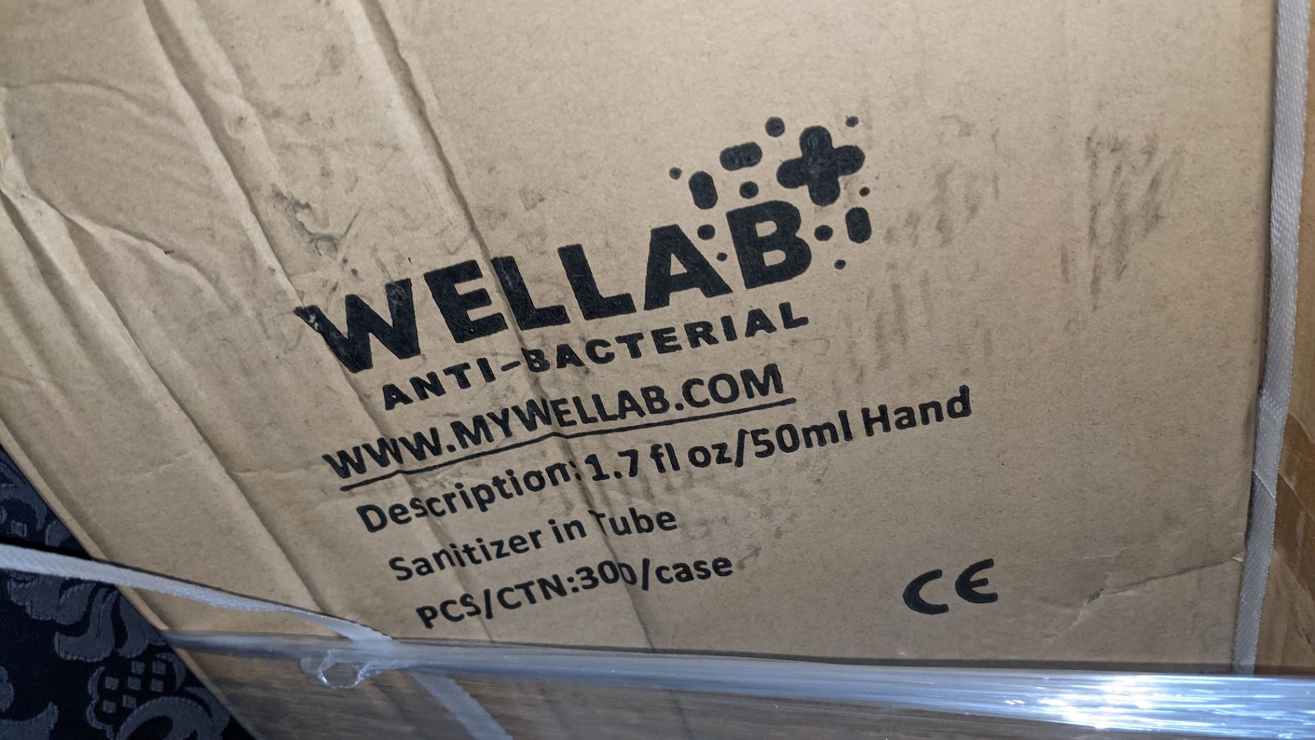 9,600 tubes of Wellab anti-bacterial alcohol based hand sanitiser. Each tube holds 50ml. 75% ethan - Image 5 of 11