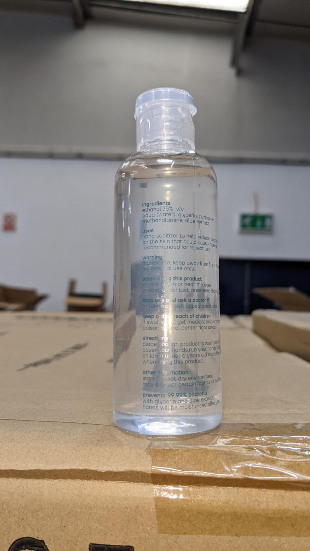 4,320 bottles of Renew anti-bacterial alcohol based hand sanitiser. Each bottle holds 100ml. 75% e - Image 8 of 10