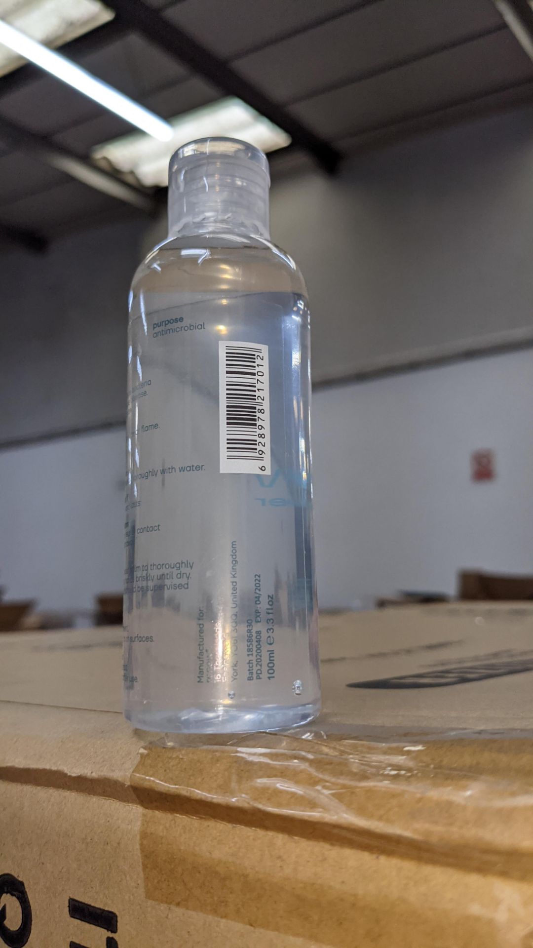 4,320 bottles of Renew anti-bacterial alcohol based hand sanitiser. Each bottle holds 100ml. 75% e - Image 10 of 10