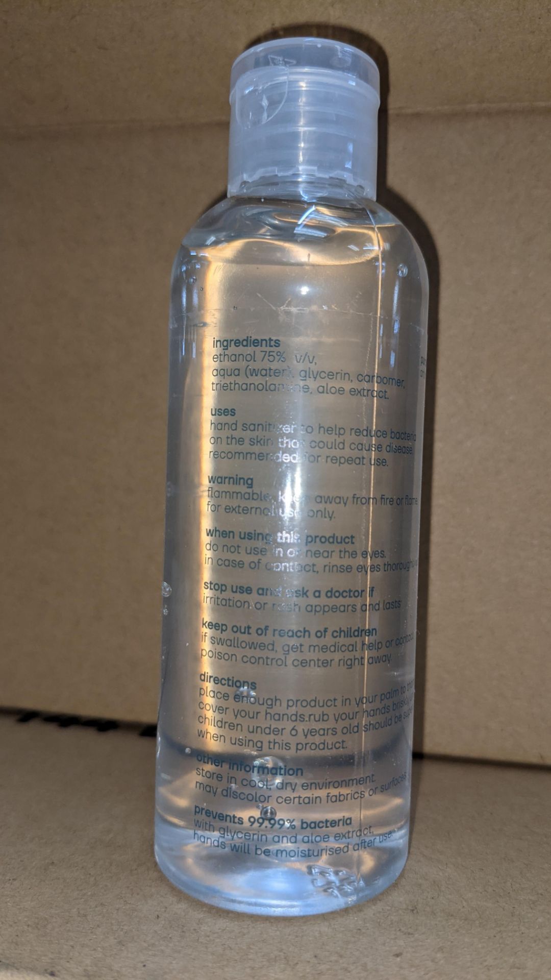 4,320 bottles of Renew anti-bacterial alcohol based hand sanitiser. Each bottle holds 100ml. 75% e - Image 8 of 12