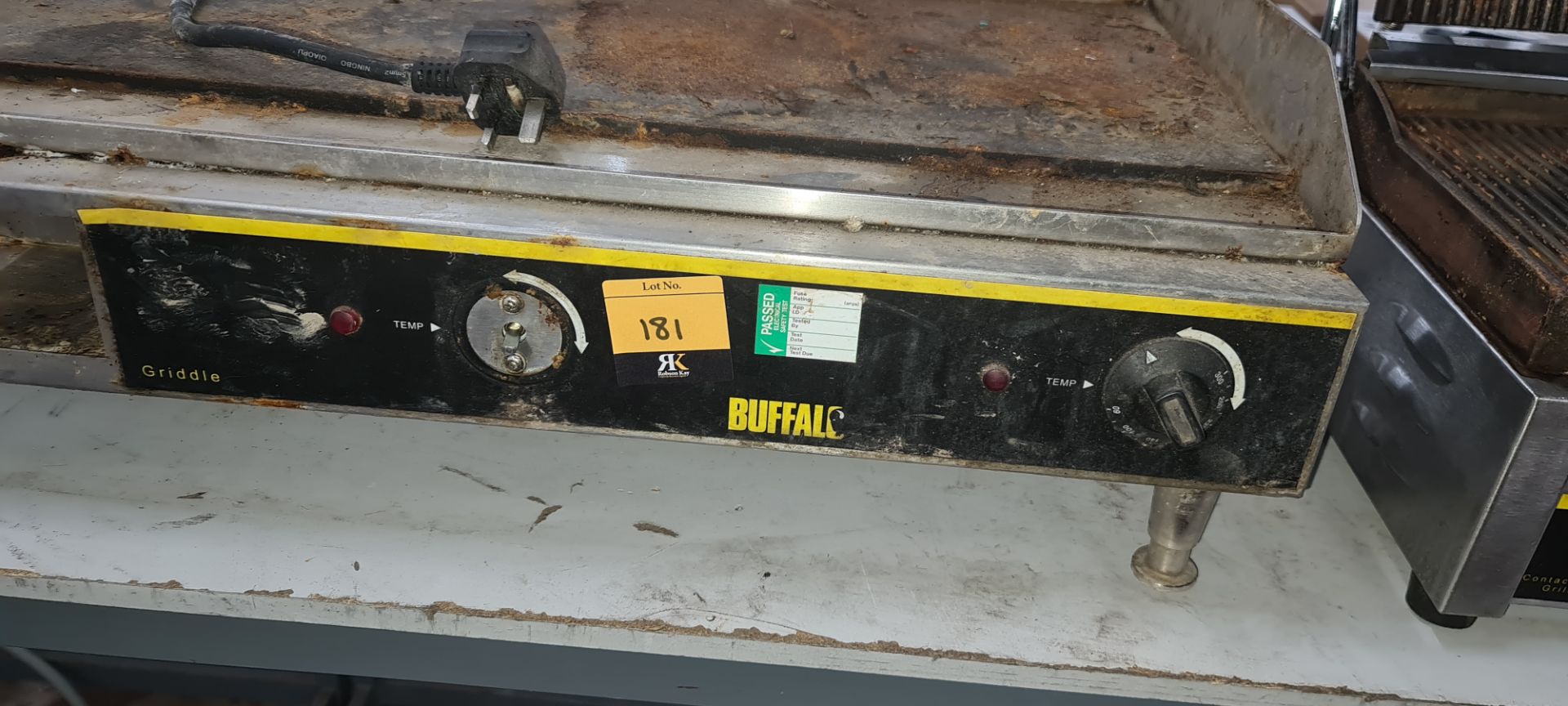 Buffalo benchtop plancha model G791 - Image 4 of 7