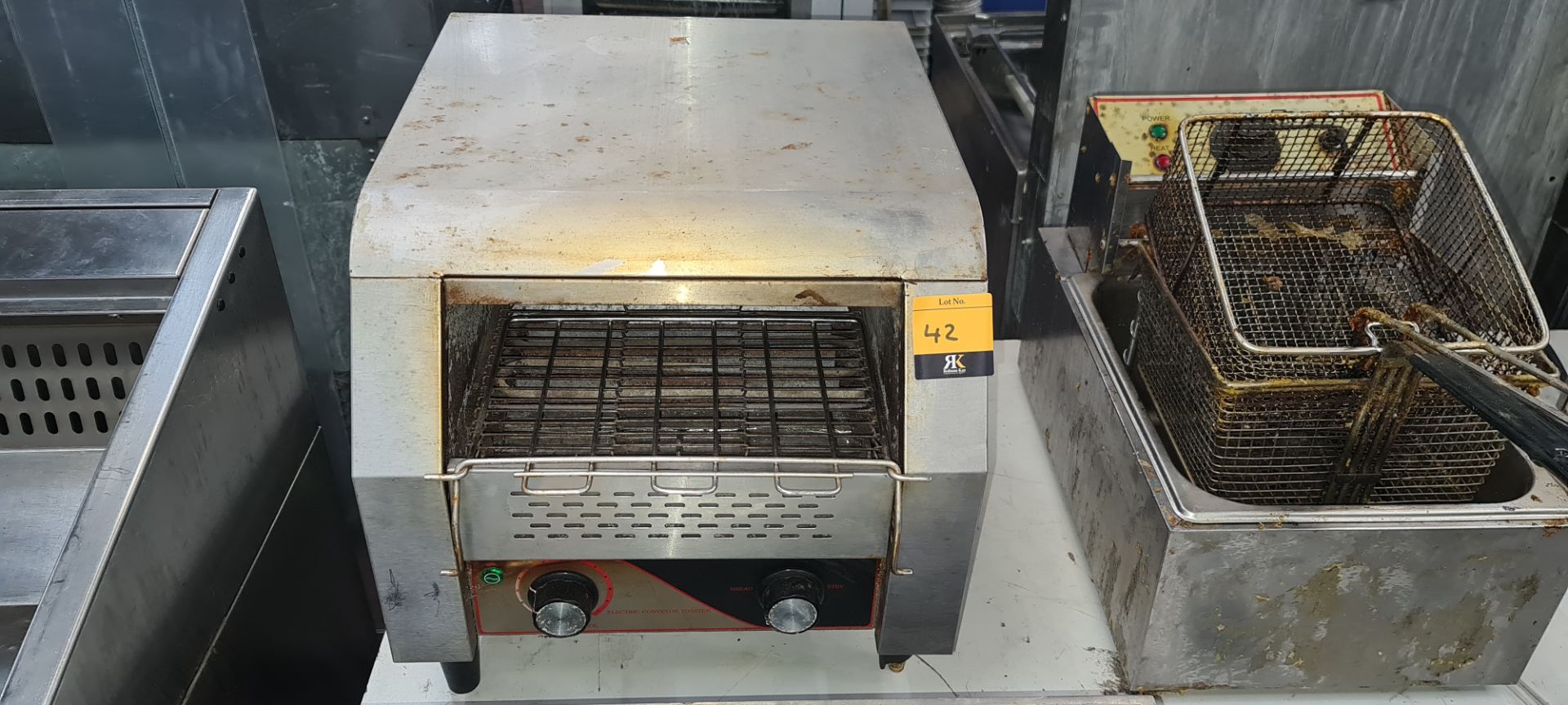 Model TT-300 electric conveyor toaster