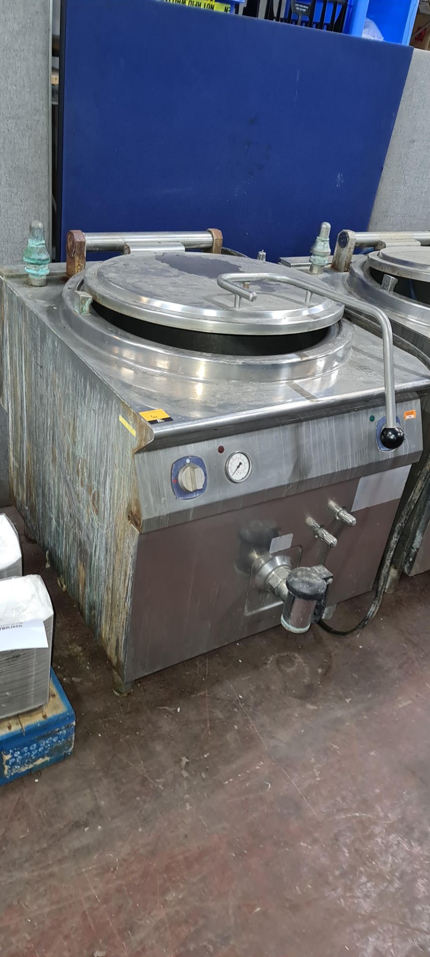 Large stainless steel boiler / cooker system