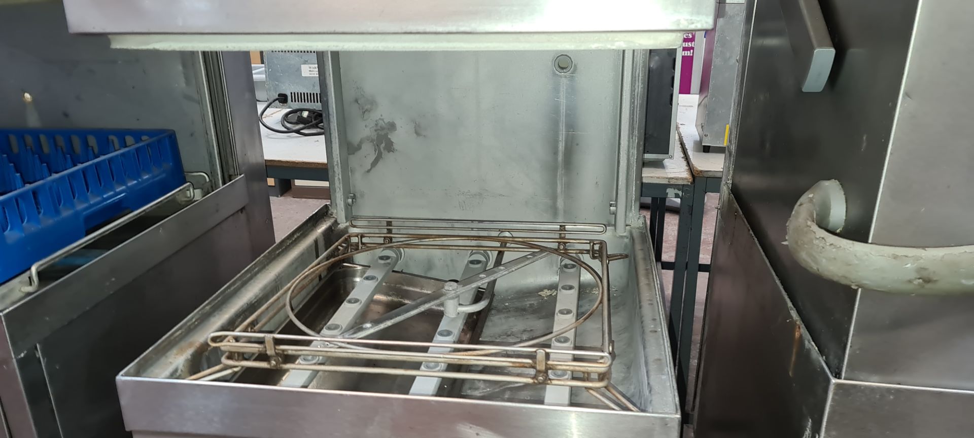 Winterhalter model GS502 stainless steel pass through commercial dishwasher - Image 3 of 3