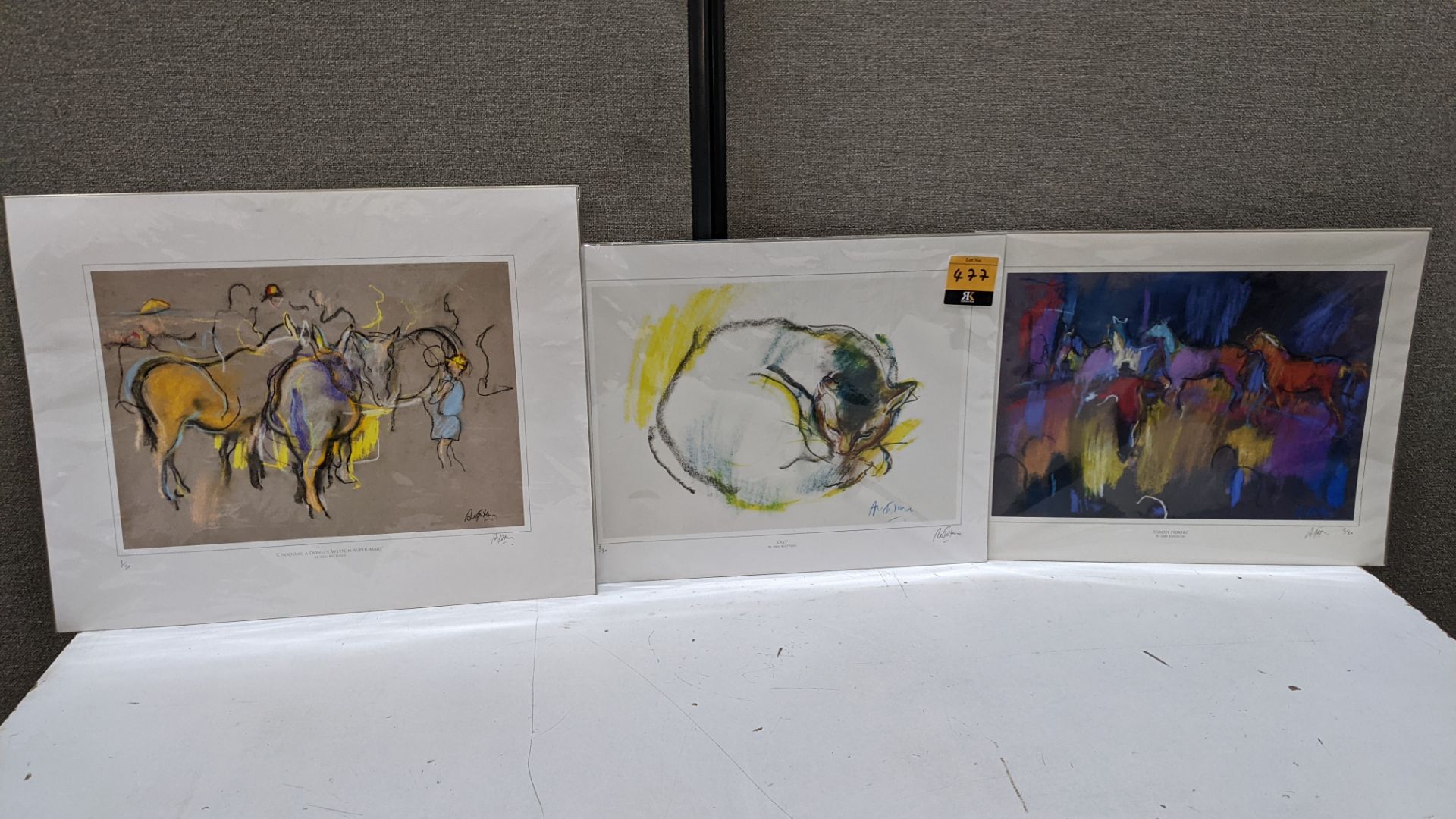 3 off assorted Abel Kesteven limited edition animal prints, typically priced at £75 each - Image 2 of 14