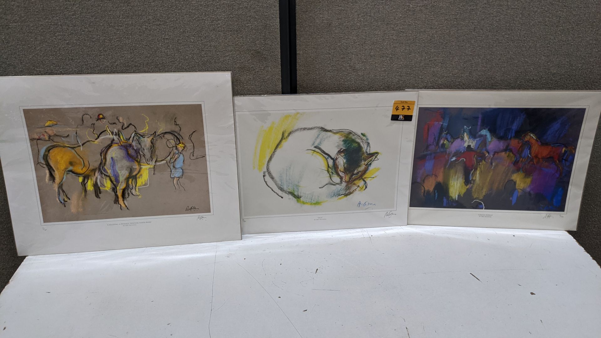 3 off assorted Abel Kesteven limited edition animal prints, typically priced at £75 each - Image 3 of 14