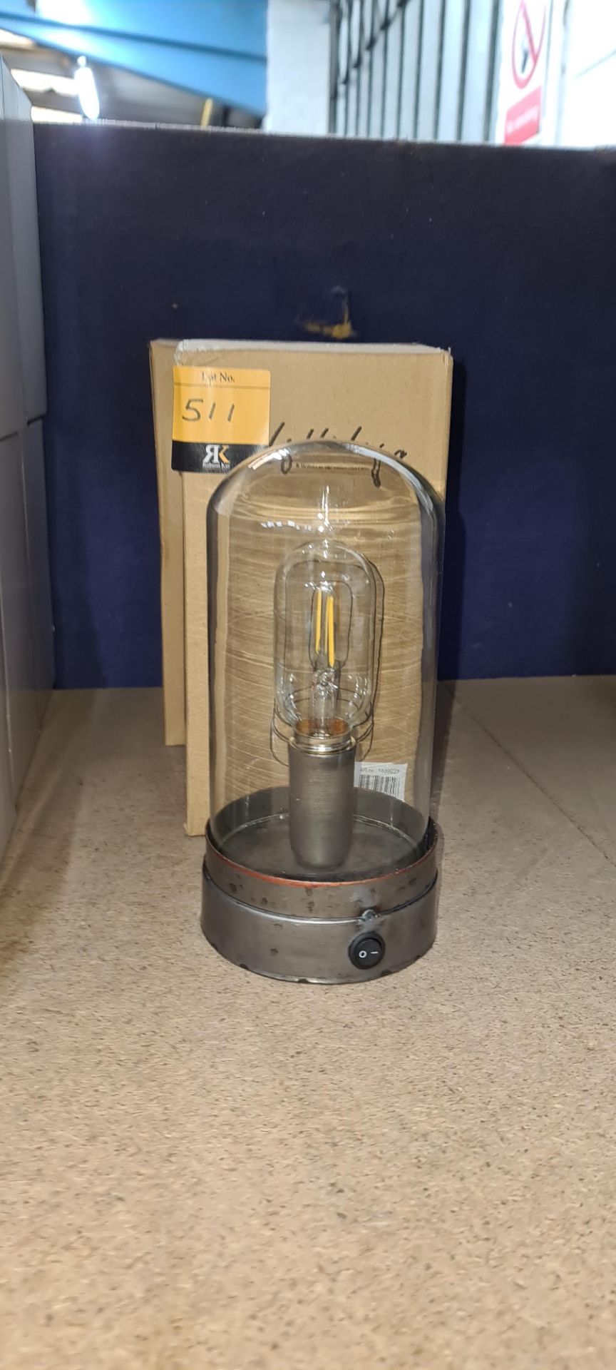 3 off battery operated vintage style table lamps