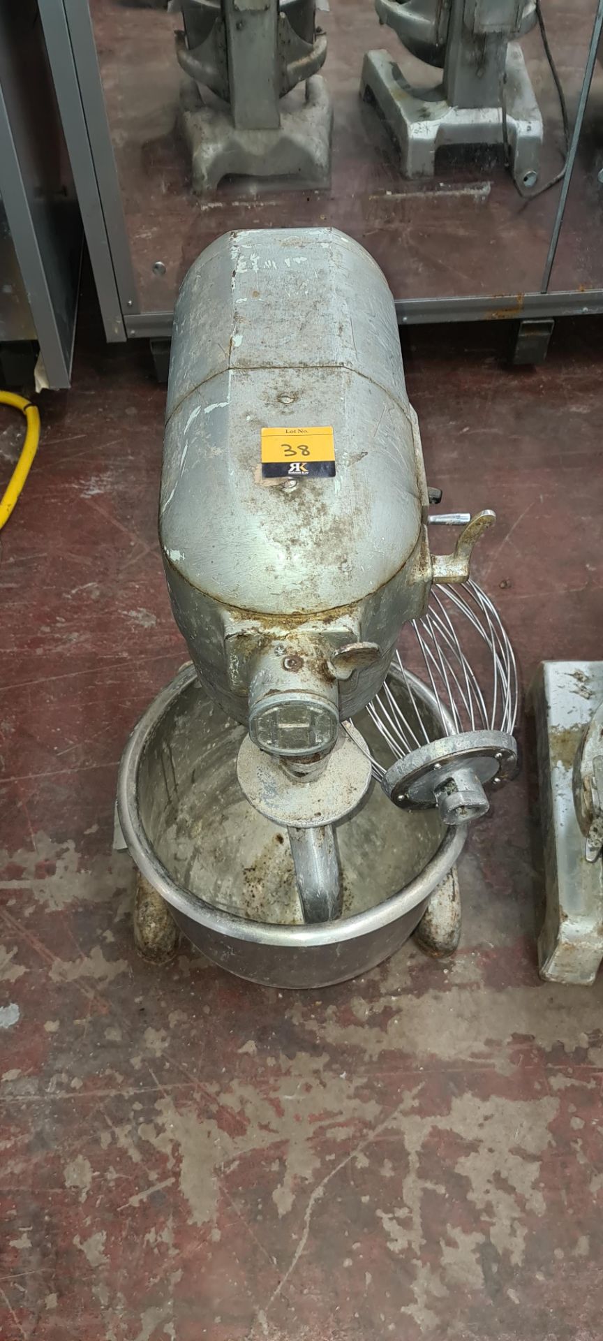 Hobart A200 heavy-duty commercial mixer including bowl, paddle & whisk