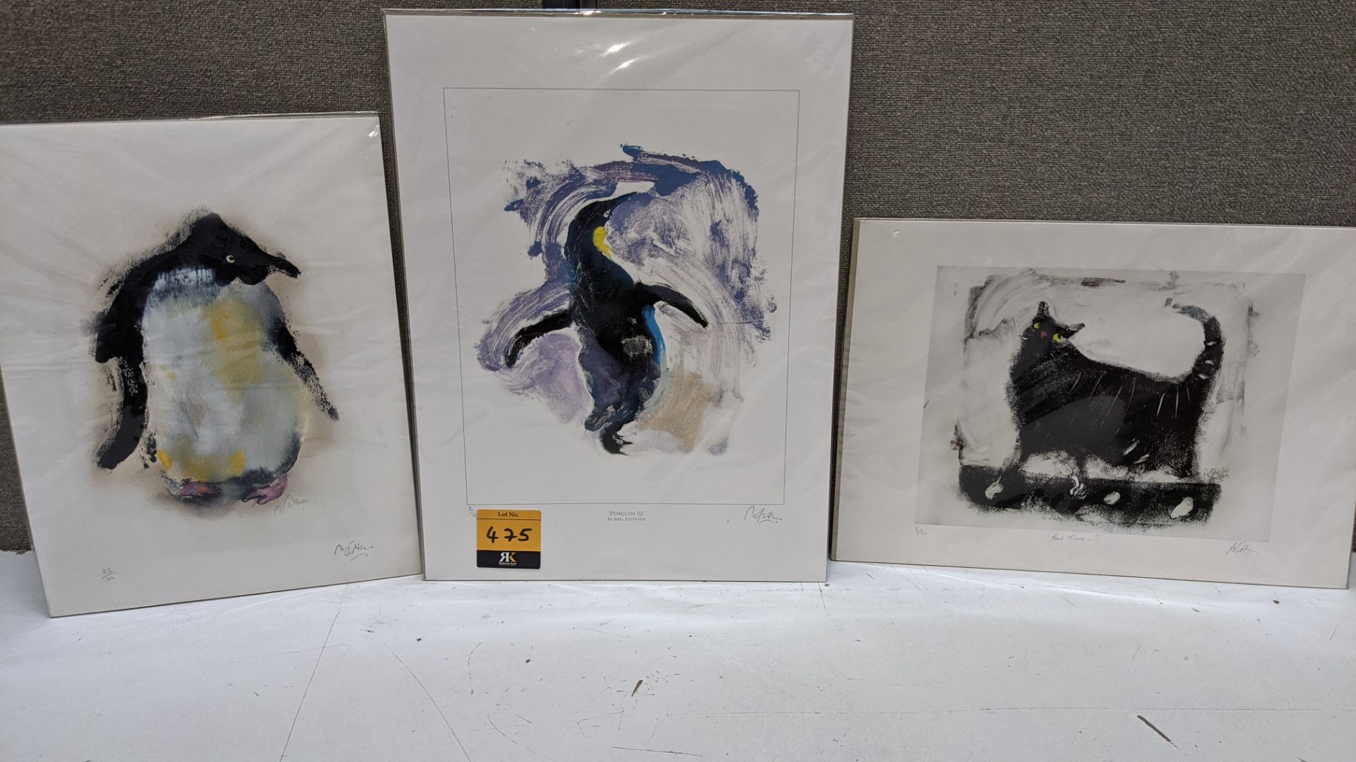 3 off assorted Abel Kesteven limited edition animal prints, typically priced at £75 each - Image 2 of 13