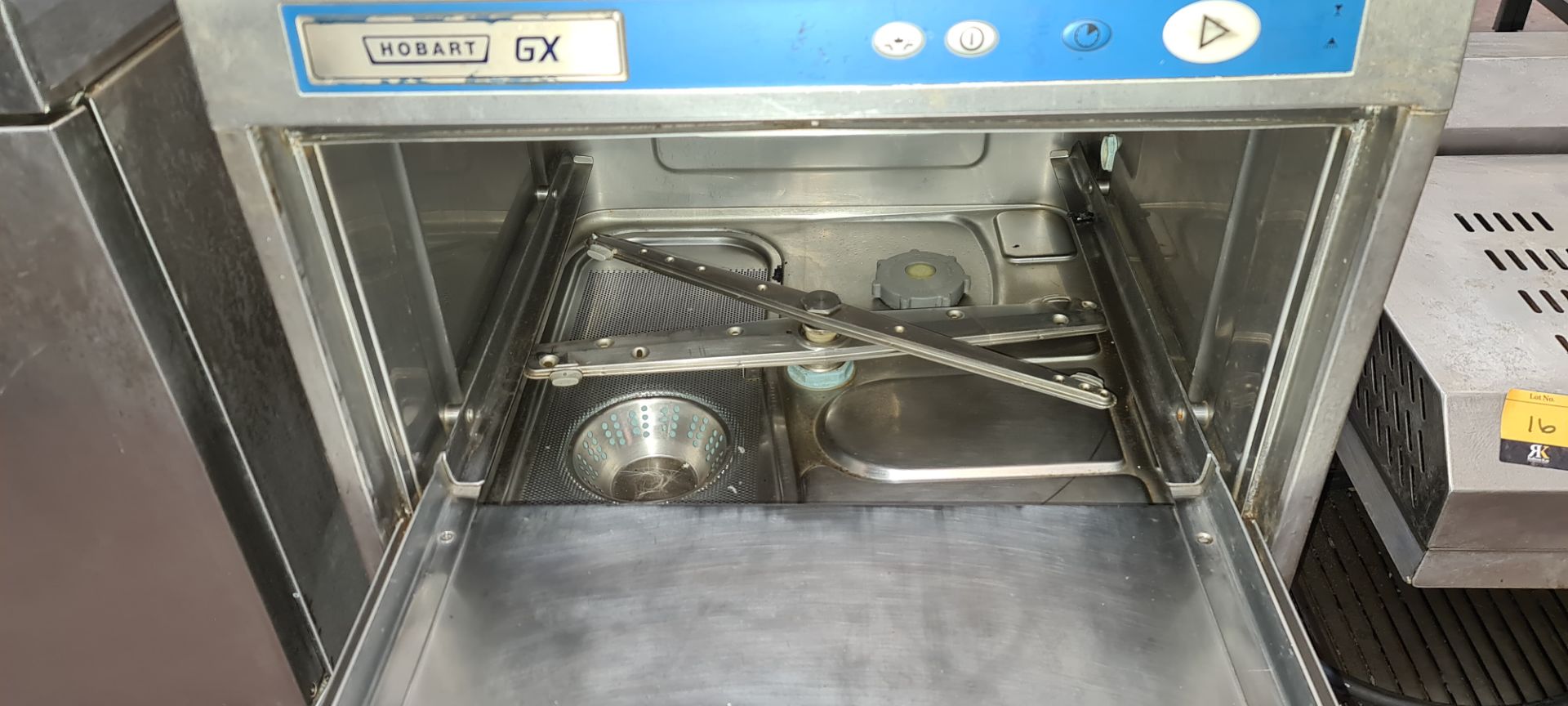 Hobart GX stainless steel under counter glasswasher model GXS-73 - Image 4 of 4