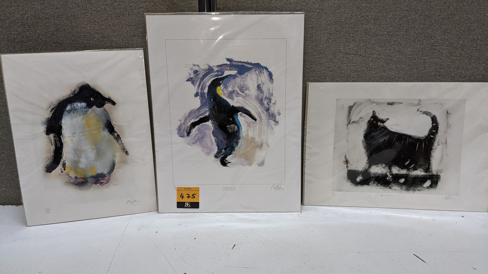 3 off assorted Abel Kesteven limited edition animal prints, typically priced at £75 each - Image 3 of 13