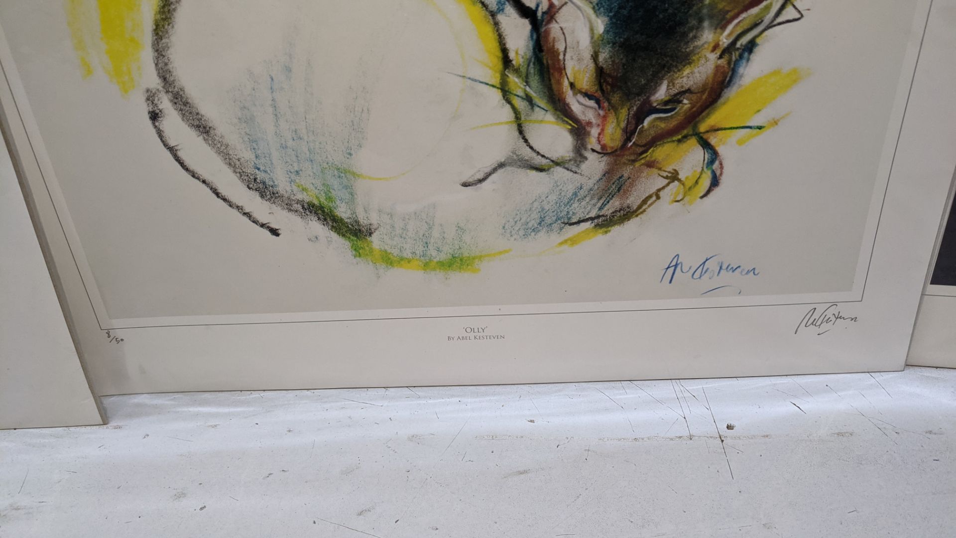 3 off assorted Abel Kesteven limited edition animal prints, typically priced at £75 each - Image 8 of 14