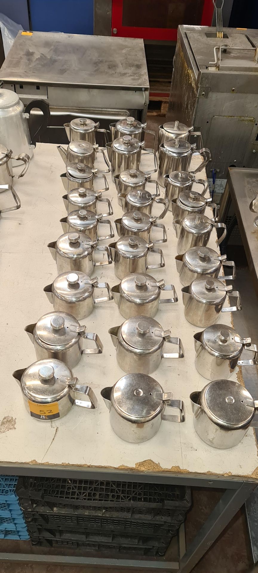 27 off assorted tea/coffee pots