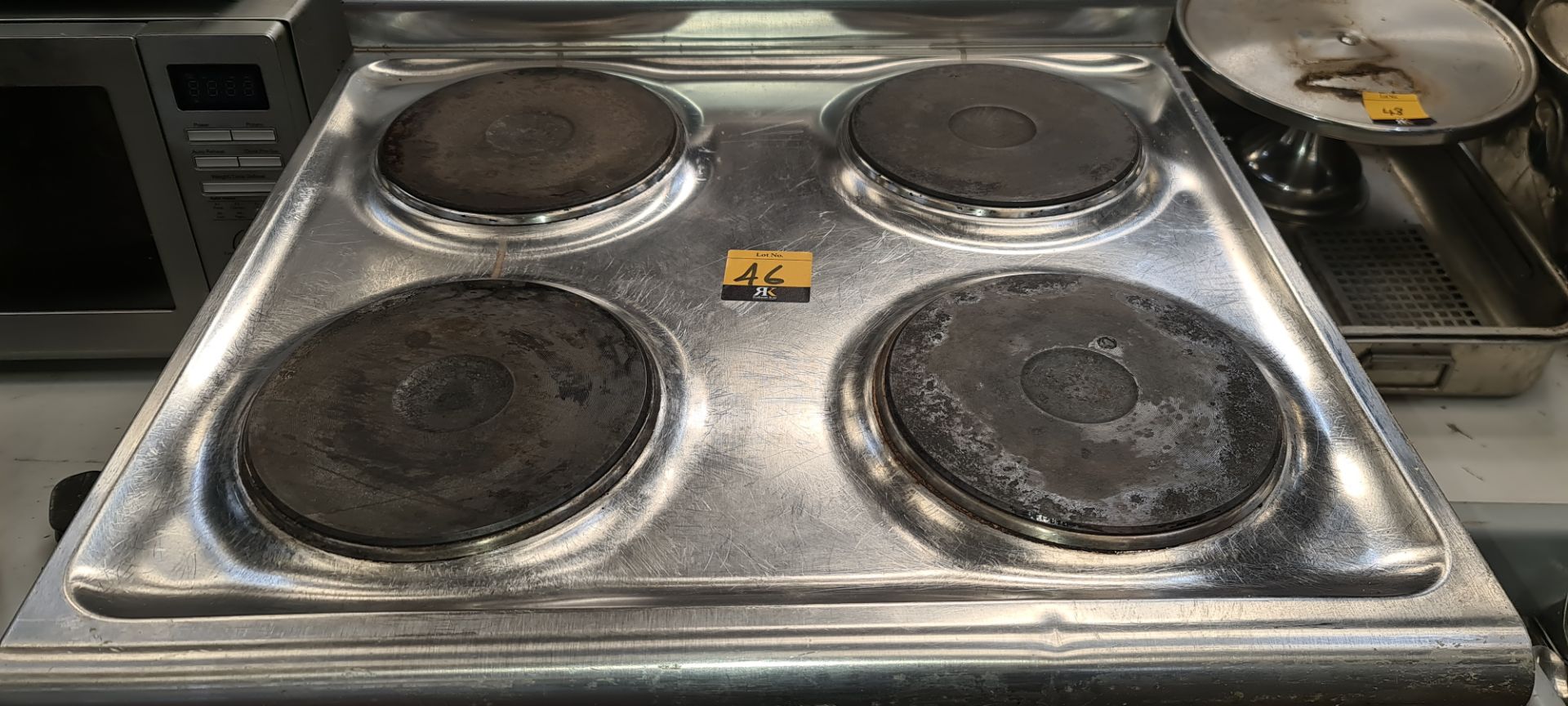 Benchtop 4-ring electric hob model 4B62 - Image 5 of 6