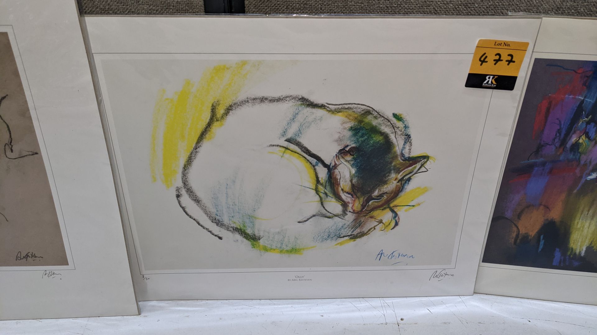 3 off assorted Abel Kesteven limited edition animal prints, typically priced at £75 each - Image 5 of 14