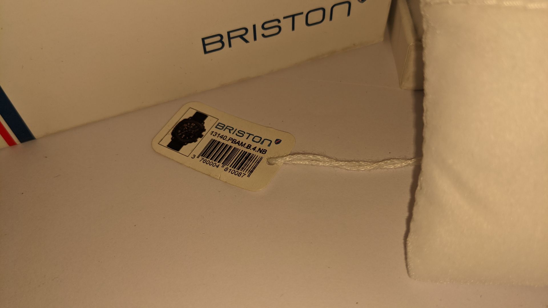 Briston Club Master watch on fabric strap including Briston box. Water resistant 100M. RRP £265 - Image 10 of 17