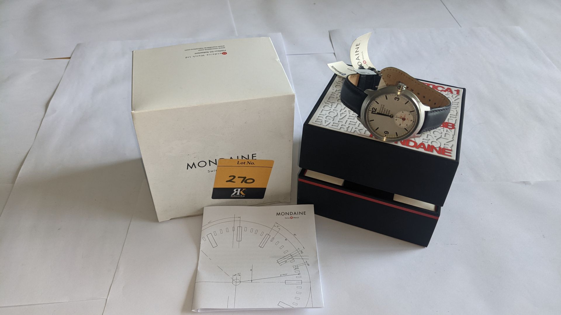 Mondaine Helvetica Smart Swiss made watch. Product code MH1.B2S80.LB. Stainless steel, water resist - Image 19 of 20