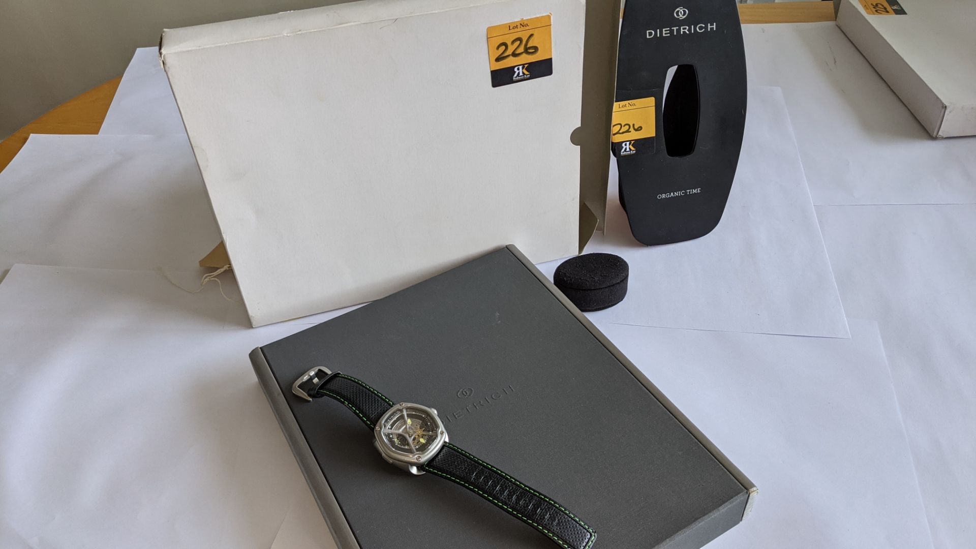 Dietrich Organic Time Watch model OT-3. RRP £1,150. Includes Dietrich branded display stand and bran - Image 22 of 22