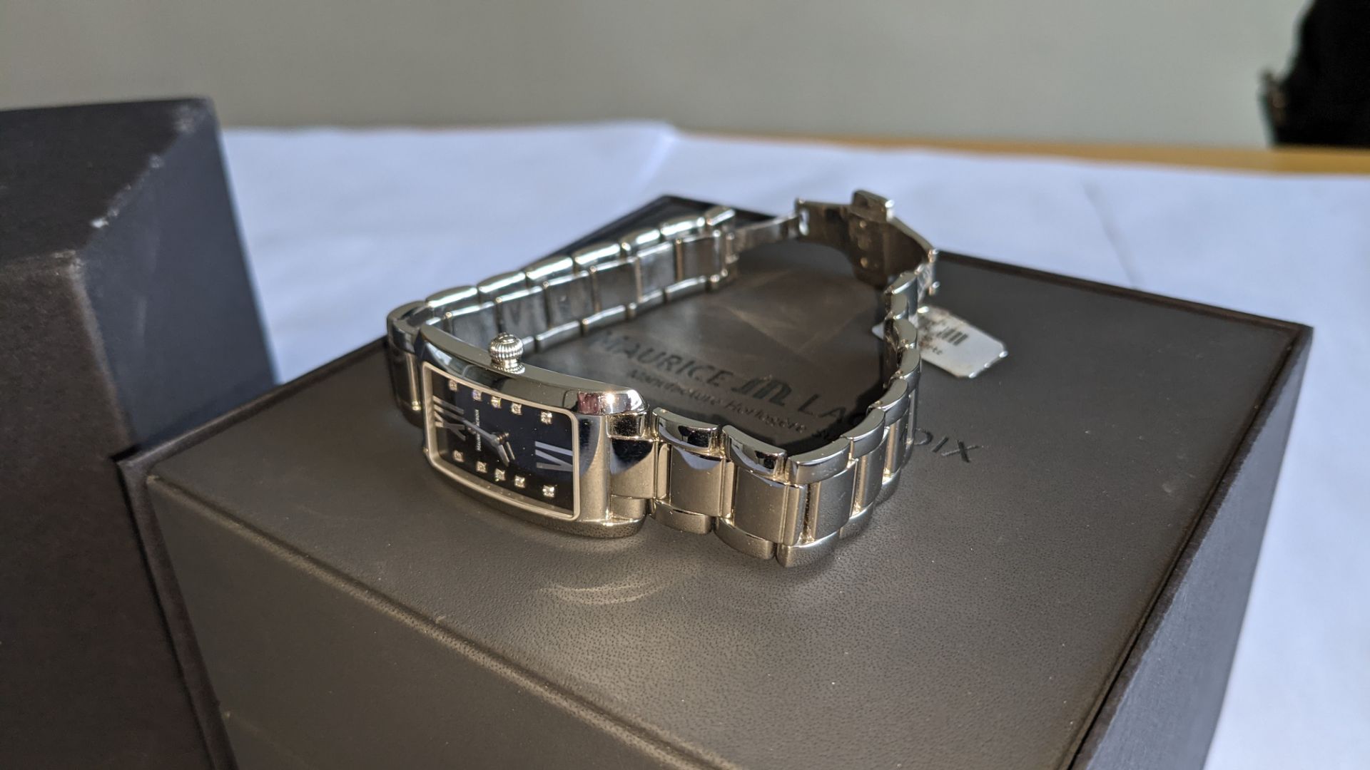 Maurice Lacroix watch in stainless steel with sapphire crystal. Water resistant 50M. Engraved FA216 - Image 19 of 20