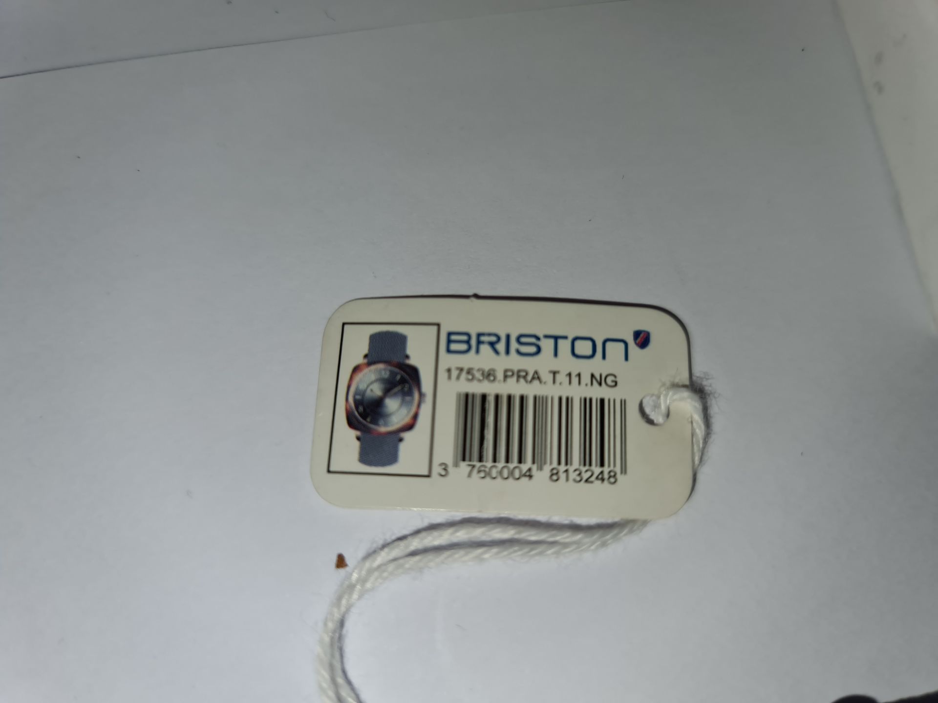 Briston Club Master watch on fabric strap including Briston box. Water resistant 100M. RRP £155 - Image 7 of 14